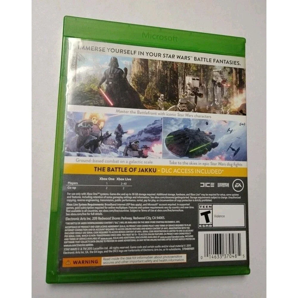 Star Wars Battlefront - Xbox One - Walmart Edition - Trading Disc Included - CIB